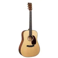 Martin D-18E MODERN DELUXE  электроакустическая гитара с кейсом, Dreadnought, цвет натуральный