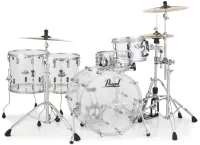 PEARL CRB524FP/C730  - (CRB2216BX/C730 / CRB1615F/C730 / CRB1413F/C730 / CRB1208T/C730) -  акриловая барабанная установка Crystal Beat.Цвет - 730 ультра-прозрачный
