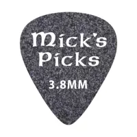 BASS-2 Mick’s Picks Медиаторы для бас-гитары (3шт), толщина 3.8мм, D'Andrea