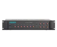 DSPPA MP-1010P Микшер -усилитель, 6 зон c регулировкой  уровня выходного сигнала, 350 Вт/100В,  2 ми, шт