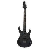 Mooer mmt100 pearl black  электрогитара с чехлом, форма суперстрат, нн, цвет черный