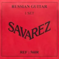 Savarez 560r  комплект струн для русской гитары, нейлон, стандартное натяжение