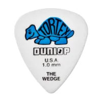 424P1.0 Tortex Wedge Медиаторы 12шт, толщина 1,00мм, Dunlop