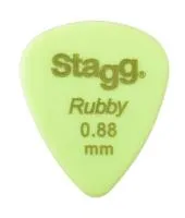 Stagg Ruby Standard 88 Медиаторы нейлоновые, модель Ruby Standard, толщина 0,88 мм, цвет: зеленый. Цена за 1 шт