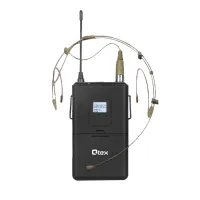 Qtex QAS HSMIC960- Головной микрофон с конденсаторным капсюлем, разъем mini XLR 3-pin, 60 Гц – 20 кГц