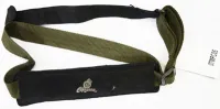 Classical guitar strap Magma MPC05 - Ремень для классической гитары из тканого полипропилена с кожаной подкладкой и крючком с одной стороны. Цвет зеленый