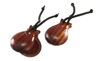 Castanets Talwar TP-ECU7P - Rosewood 67 mm diameter professional castanets