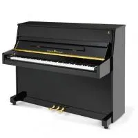 SCHULZE POLLMANN A 112 Black Gloss Пианино акустическое черное полированное высота 112 см