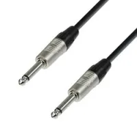 Adam hall k4 ipp 0030  инструментальный кабель 6,3 jack mono-6,3 jack mono, rean, 0,3м