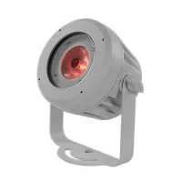ARCTIK AM1421XLET-201 PIXI mini (1 LED) Светодиодный архитектурный светильник направленного света на лире. Световой поток 554 Lm, сила света 31451 кд при оптике 6 градусов, источник света 1*20 Вт Multichip RGB+Lime, управление DMX-512, RDM, оптика   6° (1