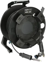 FOAUHW075 Кабель HDMI оптический, на катушке 75м, армированный, Klotz
