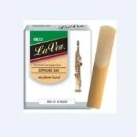 Rico ric10mh  трости для сопрано-саксофона средние жесткие, la voz, (mh), 10 шт.в пачке