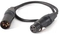 Кабель XLR папа-мама MrCable AIX-0.5-P23M