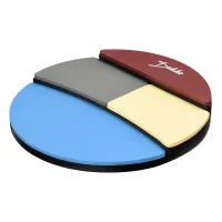 Тренировочная пэд DEKKO PD4-12 BR односторонний, размер 12  цвет - коричневый"