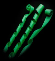 Серпантин бумажный в упак (24шт.) 2смх5м темно-зеленый