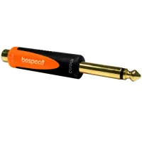 BESPECO SLAD305 Переходник 6.3mm mono jack M / RCA F