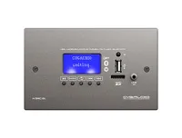 CVGAUDIO N-SRC-BL - Внешний настенный MP3/BLUETOOTH/FM модуль для микшеров-усилителей NEXT/M, алюминий черный
