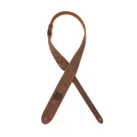 PLANET WAVES 2' Suede Embossed - Brown ремень замша с тиснением - коричневый
