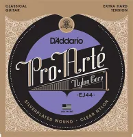 EJ44 PRO ARTE Струны для классической гитары нейлоновые Extra Hard D`Addario