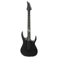 Solar guitars ab2.6c  электрогитара, hh, клён/ палисандр, махагони, цвет черный матовый