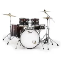 Pearl rs525sbc/ c757  ударная установка из 5-ти барабанов, цвет garnet fade, (3 коробки)