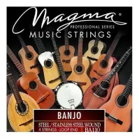 Magma Strings BA110 - Струны для 4-струнного банджо, Серия: Banjo, Калибр: , Обмотка: стальная.