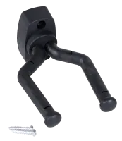 ROXTONE GS019 Black Настенный держатель для гитары. Цвет: черный, Вес: 0,18кг, Поставляется  по 100шт в коробке: 42x31x38см