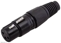STANDS and CABLES XLR095 - Разъем XLR мама