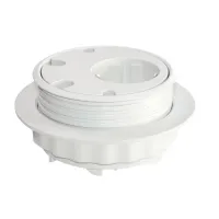 Kondator 935-PD10W- 
			Встраиваемая розетка серии Powerdot с 4 отверстиями под кабель, белая