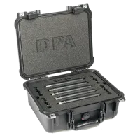 DPA 5015A (Surround Kit) комплект из 5 микрофонов 4015А с держателями и ветрозащитами в пластиковом