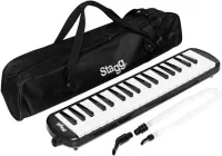 STAGG MELOSTA37 BK - пианика, 37 клавиш, цвет черный