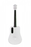 LAVA ME 2 E-Acoustic White электроакустическая гитара со звукоснимателем, материал: карбон, цвет: белый