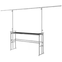 ATHLETIC DJ-6 DESK - деревянная столешница, идеально подходит к DJ-6, DJ-6T.Алюминиевый профиль.