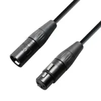 Adam hall k4 kmmf 1500  микрофонный кабель 4star premium xlr(f)-xlr(m), 15 м.