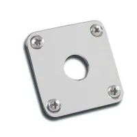 GIBSON Metal Jack Plate Nickel крышка гнезда подключения электрогитары, металл, цвет никель