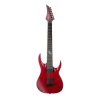 Solar guitars a2.7tbr  7-струнная электрогитара, цвет красный
