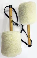 Big drum mallets Pearl PPM-60 - Pair of marching bass drum mallets