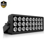 CLAY PAKY TAMBORA RAYS Эффектный гибридный светильник LED-PIXEL-BLINDER-IP66. 27 LED-чипов RGB-WW, попиксельное управление, угол раскрытия луча 7,1° (13,7°), световой поток 23702 лм