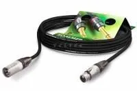 Sommer cable sgmf-0300-sw  микрофонный кабель sc-stage 22 highflex, xlr(f) <=> xlr(m), 3 м, neutrik