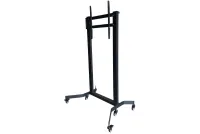 Мобильная стойка Wize Pro [M90RU] для широкоформатных и интерактивных дисплеев 60"-90"+, Max VESA 800x700 см, высота 181 см, вертикальная регулировка,  кабельный канал, до 270 кг, черн