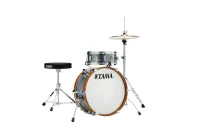 TAMA LJK28S-GXS CLUB-JAM MINI COMPACT 2-piece DRUM KIT ударная установка из 2 барабанов, цвет серебристый, мерсава/тополь.
