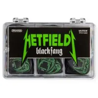Dunlop ph1120 james hetfield blackfang display  коробка с медиаторами, 073, 094, 114 - 36 шт, 108 шт