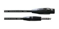 Cordial CIM 6 FV инструментальный кабель XLR female/джек стерео 6.3мм male, 6.0м, черный