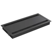 Kondator 935-TC30B- Крышка для лючка серии Axessline, 312 мм, черная