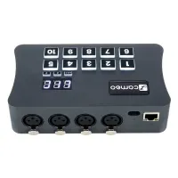 Cameo dvc cue - интерфейс usb-dmx с поддержкой до 2048 каналов dmx и панелью управления с подсветкой