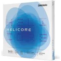 D'Addario H610 3/4M комплект 4 струны для контрабаса 3/4, среднее натяжение (Medium Tension)