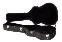 Rockcase rc10718 bct/ 4 (sb)  фигурный кейс для классической гитары, серия deluxe, черный