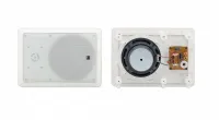 Пара прямоугольных двухполосных громкоговорителей Kramer Electronics [Galil 6-I (PAIR)], предназначенных для установки в стене; 6,5", 8 Ом, 80 Вт, открытого типа