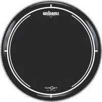 WILLIAMS WB2-7MIL-18BD - двуслойный пластик, 18", черный, для бас-барабана