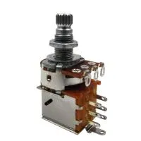 PARTS H69 Потенциометр PUSH-PULL SWITCH A250кОм 16-18 мм. д/эл. гит (акт. зв. снимат)